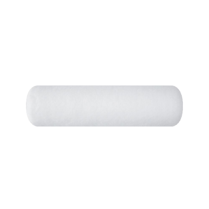 Housse de rouleau en polyester tissé blanc
