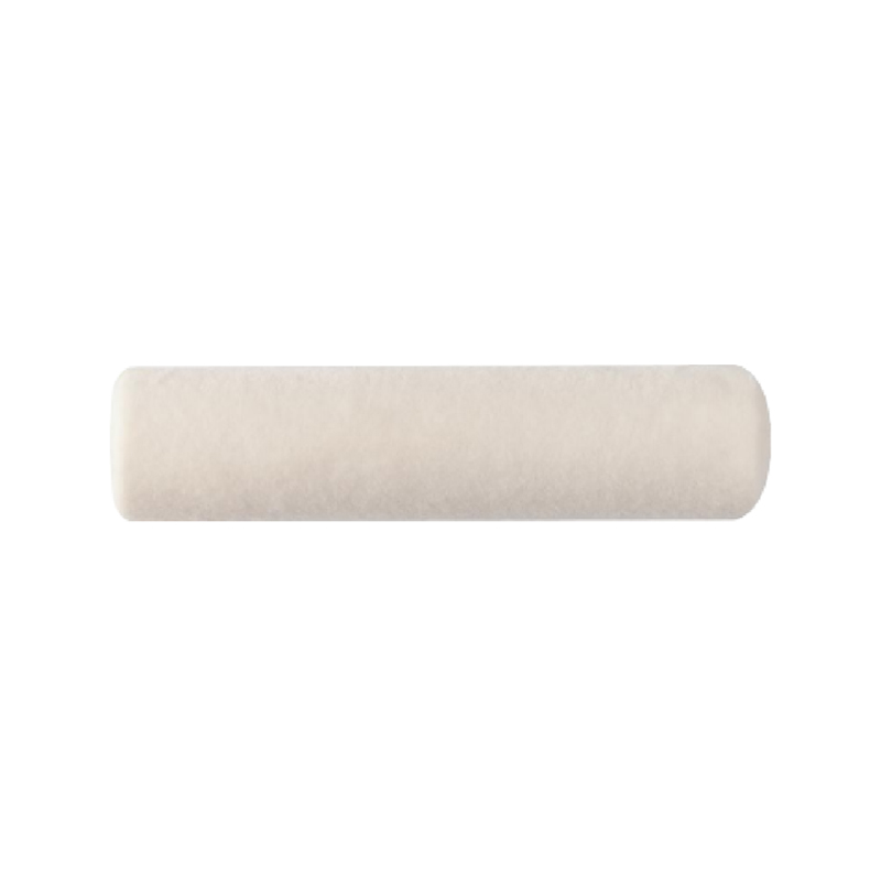 Housse de rouleau en mohair tissé blanc