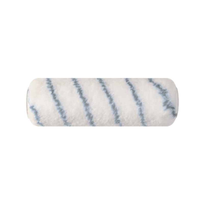 Housse de rouleau en nylon tissé (polyamide) à rayures grises