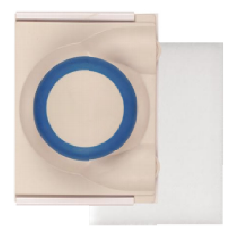 Coupe-bordure avec bouton ergonomique