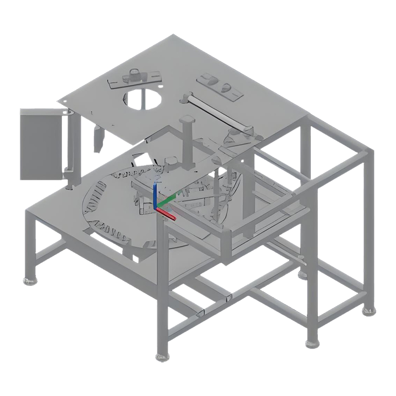 Mini machine de scellage d'extrémité de rouleau
